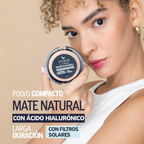 Polvo Compacto Mate Natural VOGUE x 14gr