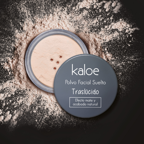 Polvo Facial Suelto Traslúcido KALOE x 12gr