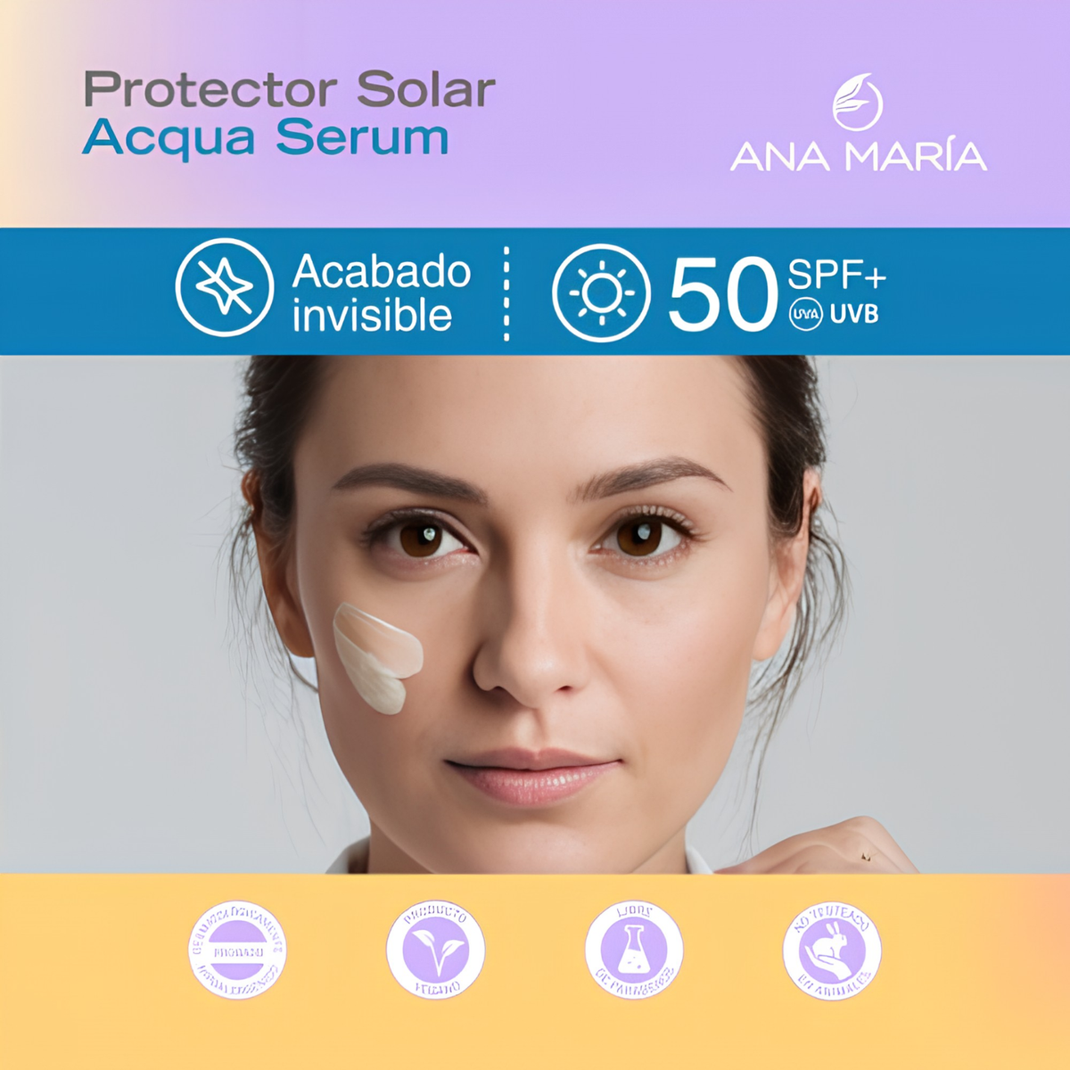 Protector Solar Acqua Sérum ANA MARÍA x 50ml