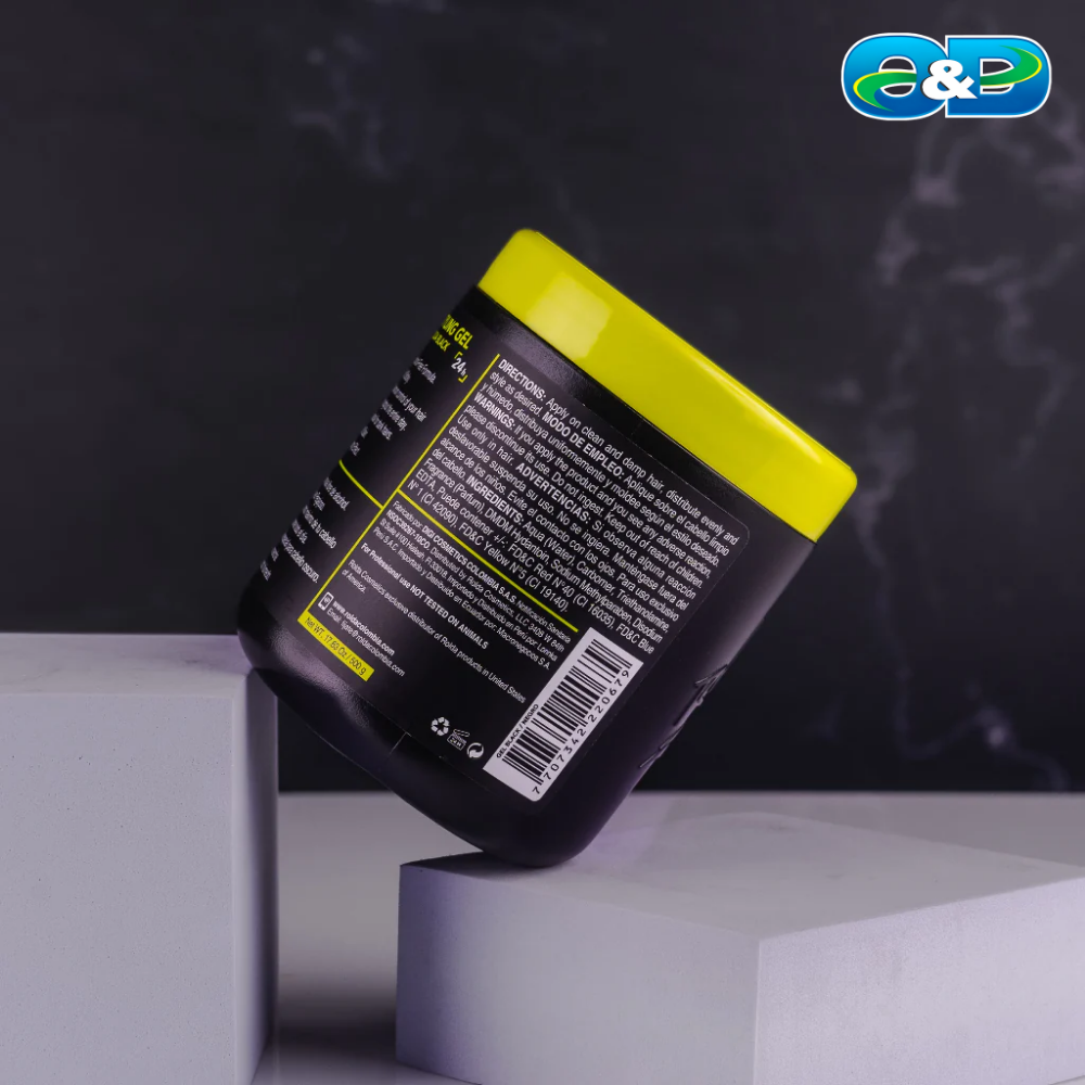 Black Styling Gel Fijador ROLDA