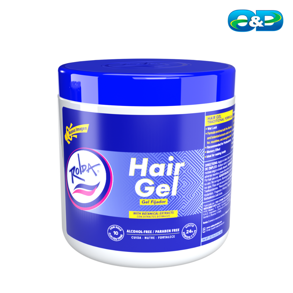 Gel Fijador Blanco ROLDA Extrafuerte Sin Alcohol