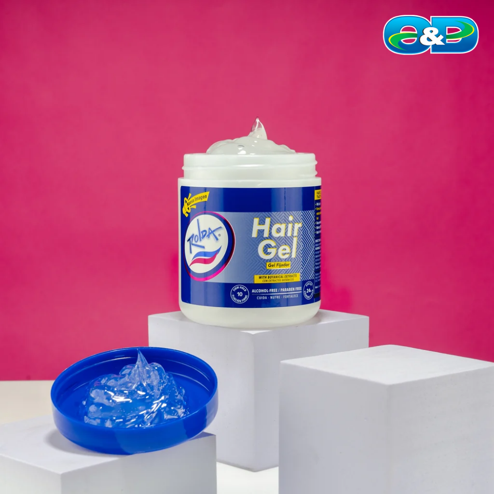 Gel Fijador Blanco ROLDA Extrafuerte Sin Alcohol