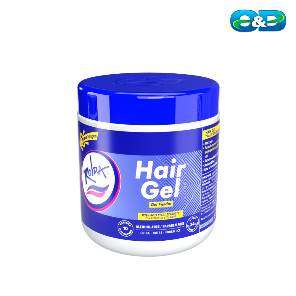 Gel Fijador Blanco ROLDA Extrafuerte Sin Alcohol