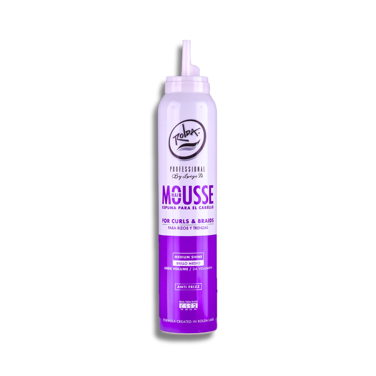 Hair Mousse Espuma Para el Cabello ROLDA x 200ml