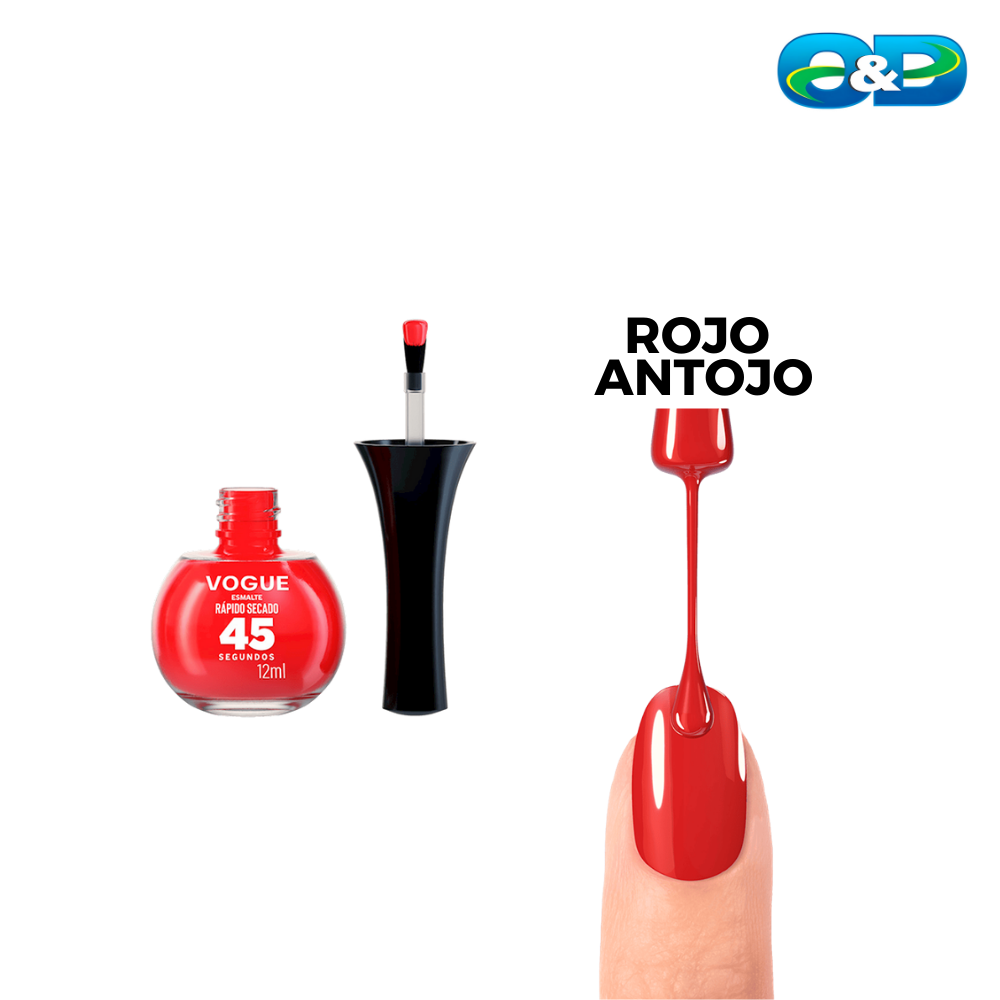 Esmalte Rápido Secado en 45 segundos VOGUE