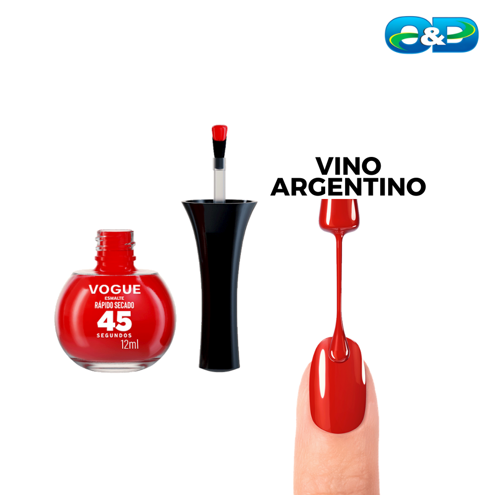 Esmalte Rápido Secado en 45 segundos VOGUE