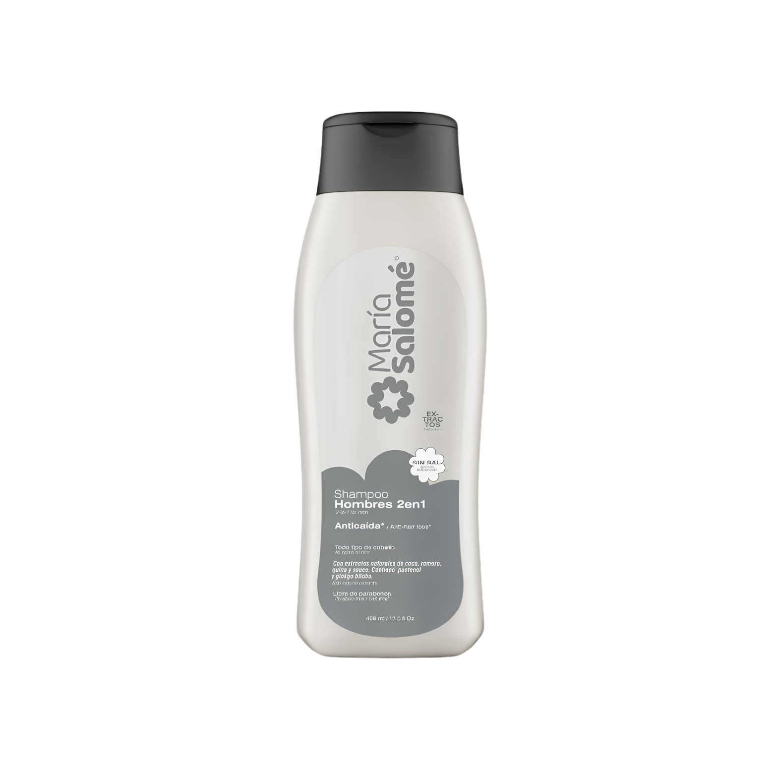 Shampoo Hombres 2 en 1 MARIA SALOMÉ x 400ml