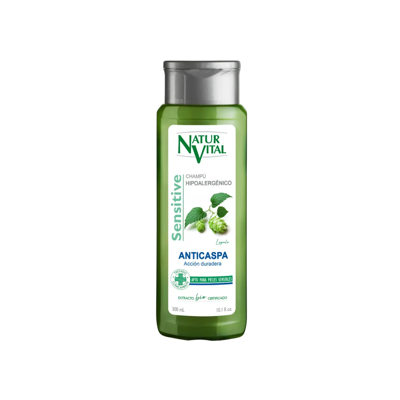 Shampoo Anticaspa Lúpulo Sensitive NATURVITAL x300ml