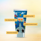 Protector solar SUNDARK para niños