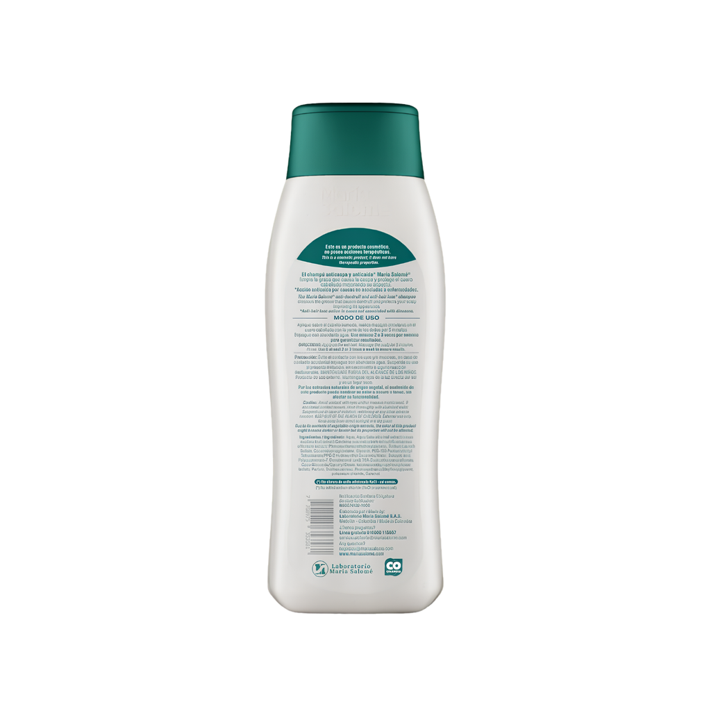 Shampoo Anticaspa MARIA SALOMÉ x 400ml