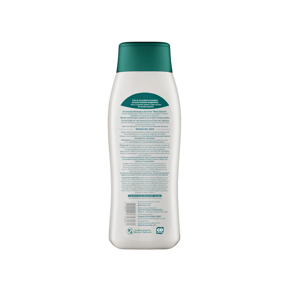 Shampoo Anticaspa MARIA SALOMÉ x 400ml