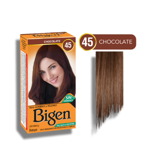 Tinte En Polvo Permanente Para El Cabello BIGEN x 6g