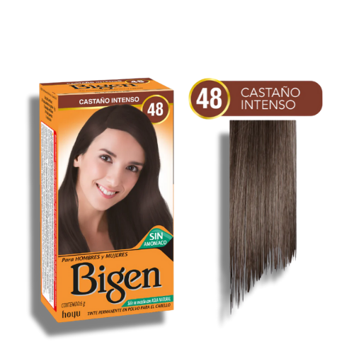 Tinte En Polvo Permanente Para El Cabello BIGEN x 6g
