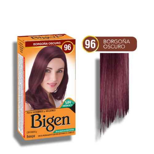 Tinte En Polvo Permanente Para El Cabello BIGEN x 6g
