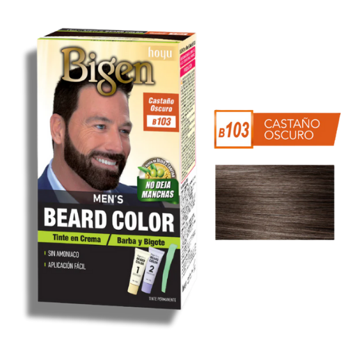 Tinte En Crema Para Barba Y Bigote BIGEN MEN'S