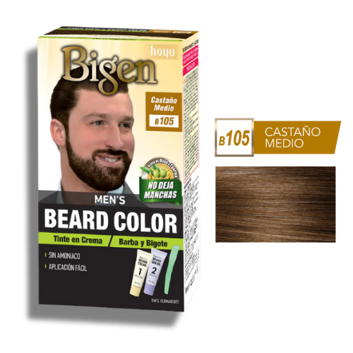 Tinte En Crema Para Barba Y Bigote BIGEN MEN'S