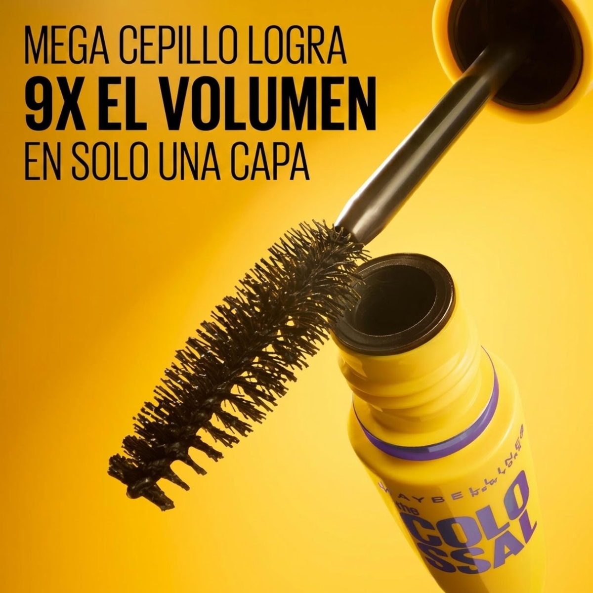 Máscara De Pestañas THE COLOSSAL MAYBELLINE Volum Express