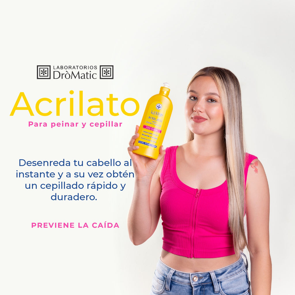 Acrilato Para Peinar y Cepillar DROMATIC