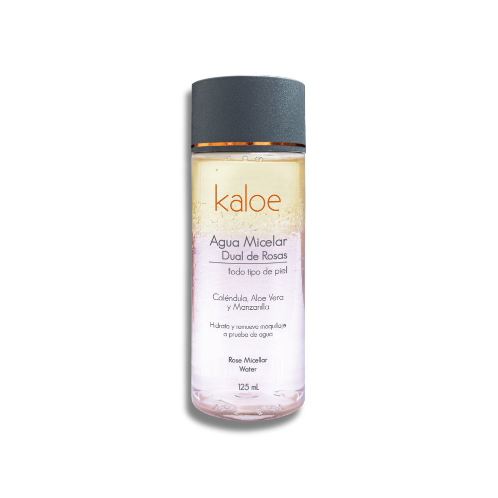 Agua Micelar Dual de Rosas KALOE x 125ml