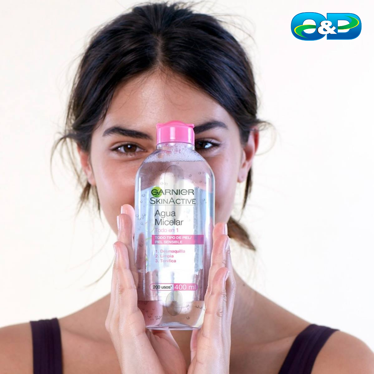 Agua Micelar Todo En Uno GARNIER x 400ml