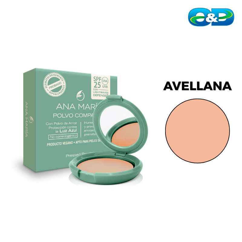 Polvo Compacto SPF 25 ANA MARÍA x 15gr