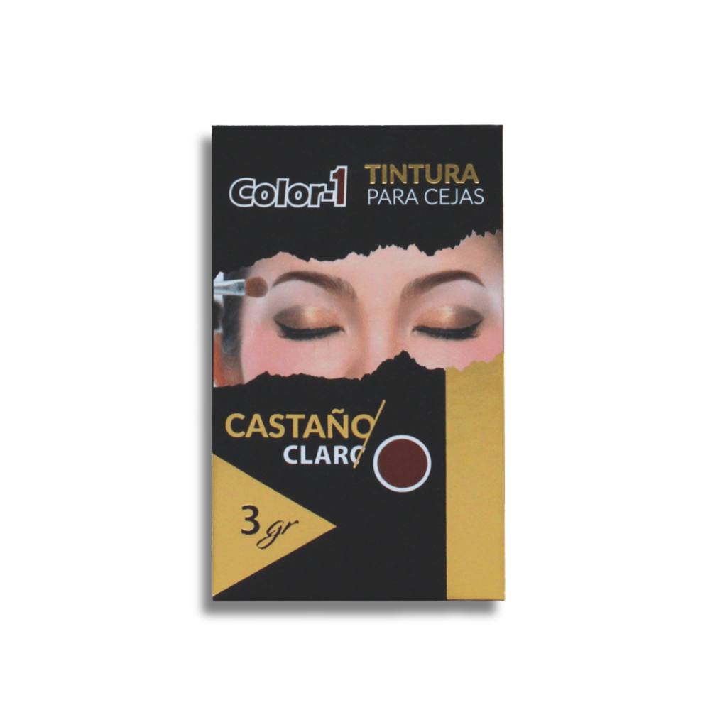 Tinte En Polvo Para Cejas COLOR-1 x 3g