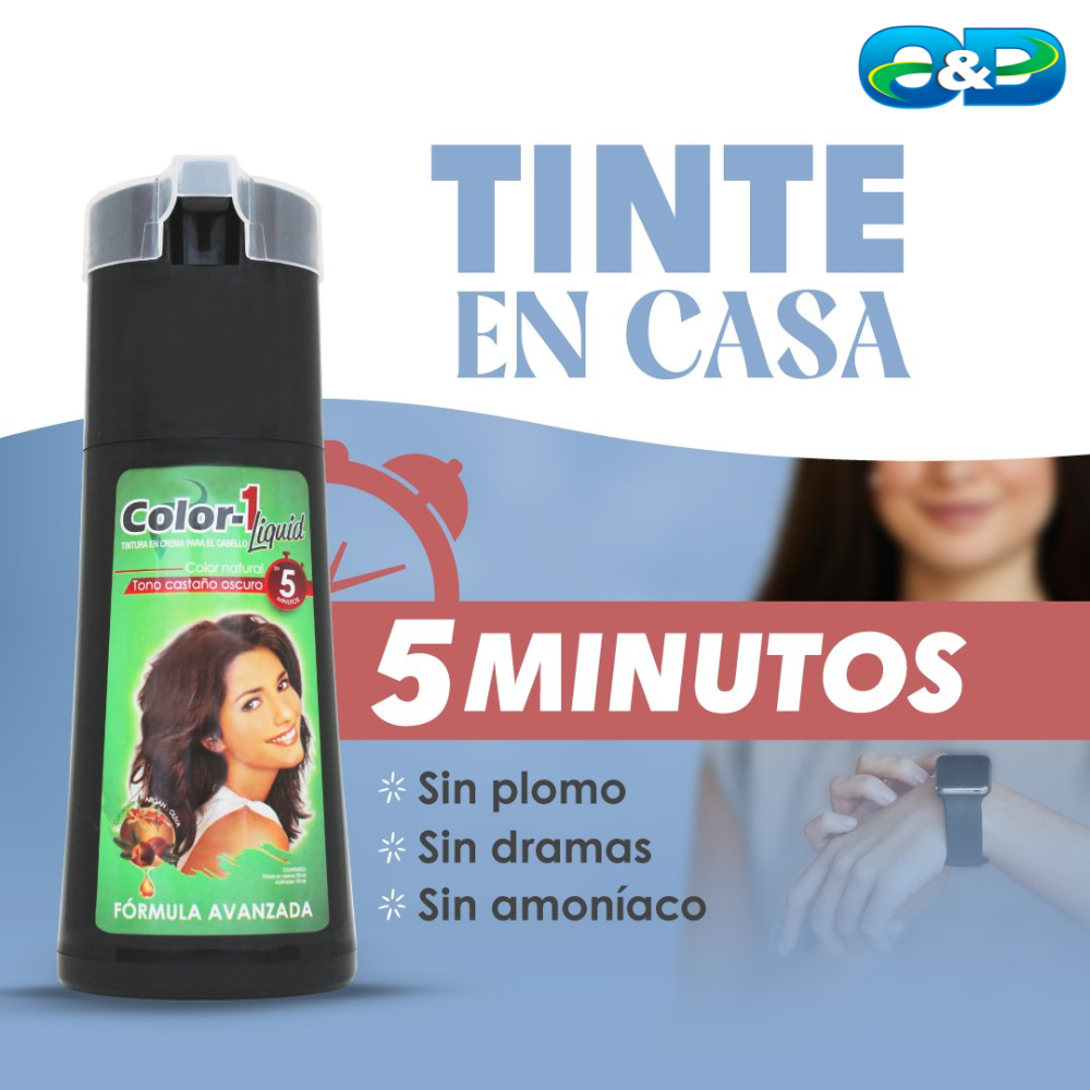 Tinte líquido 5 minutos COLOR-1