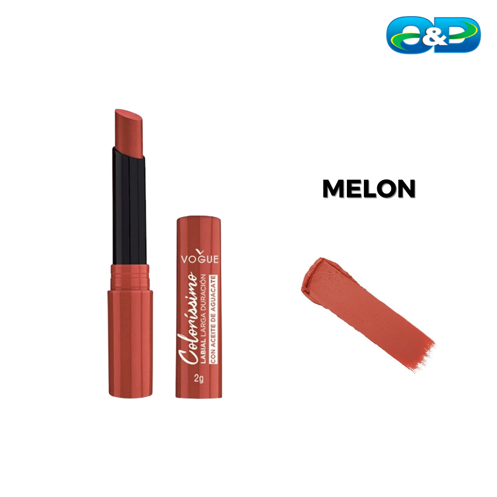 Labial Colorissimo Barra Larga Duración VOGUE x 2gr