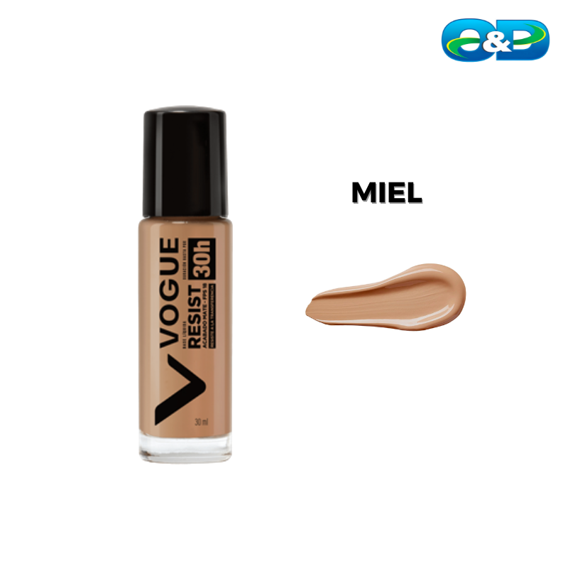 Base Líquida Resist VOGUE x 30ml
