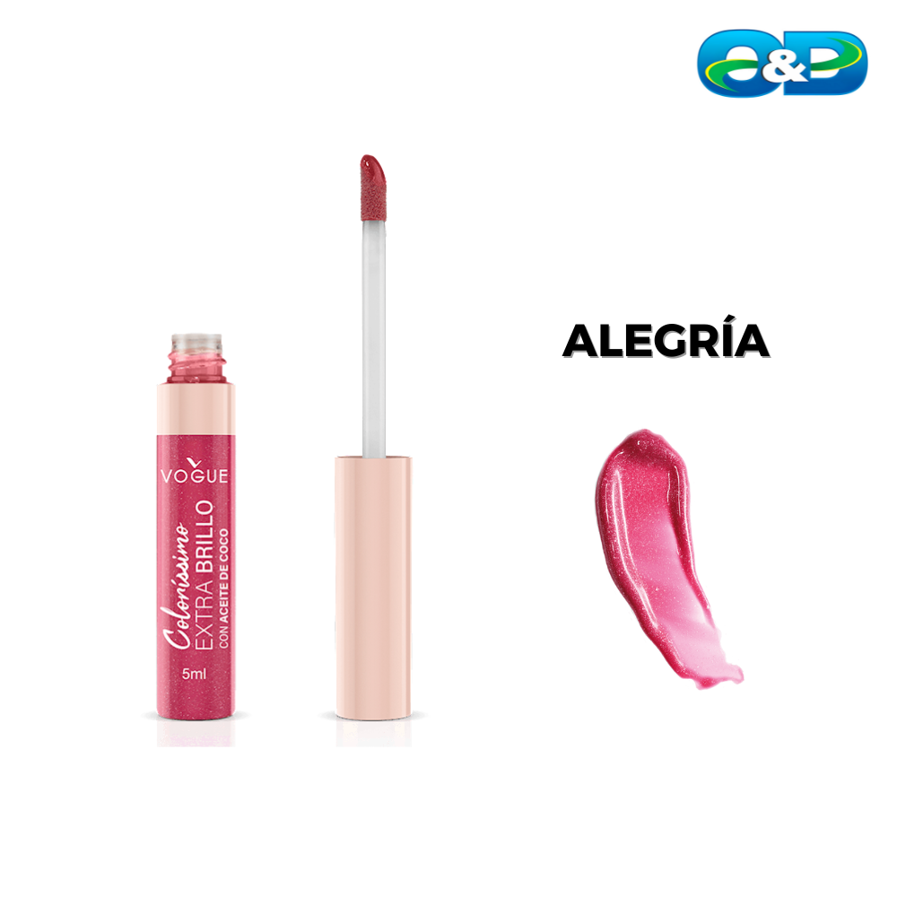 Labial Líquido Colorissimo Extra Brillo VOGUE x 5ml