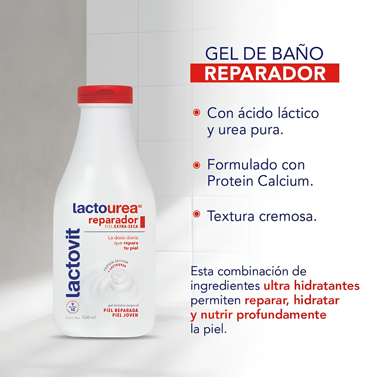 Gel de Baño LACTOVIT Lactourea