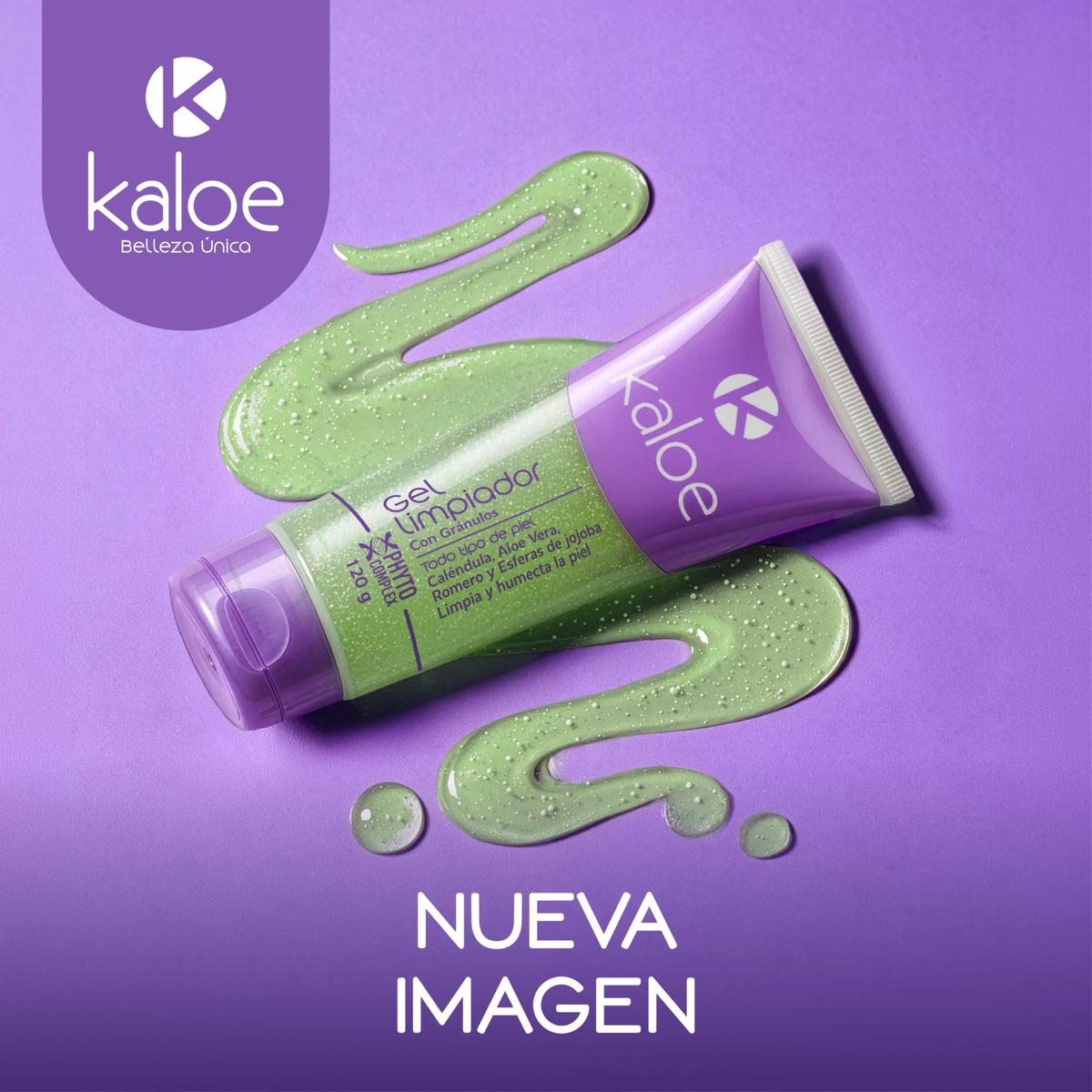Gel Limpiador con Gránulos KALOE x 120gr