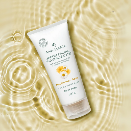 Jabón Facial Revitalizante ANA MARÍA Piel Normal - Seca x 100gr