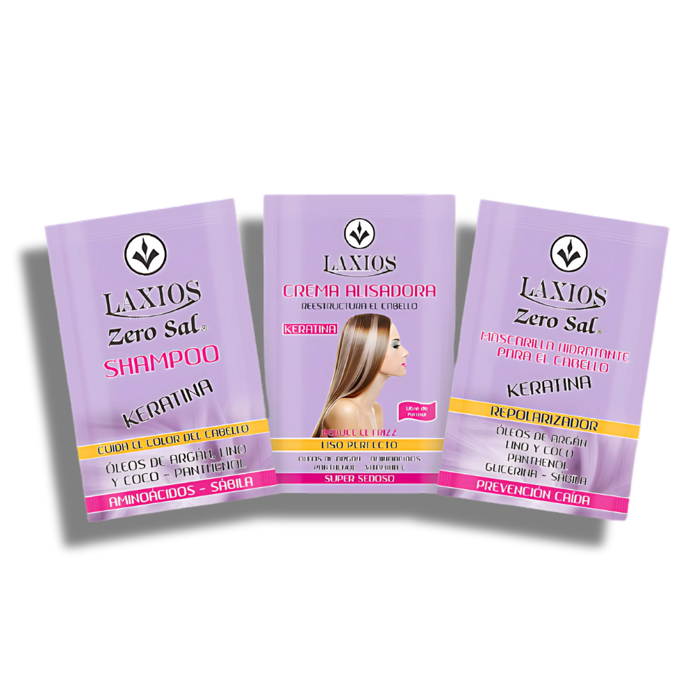 Kit Alisador Zero Sal DROMATIC 3x60ml