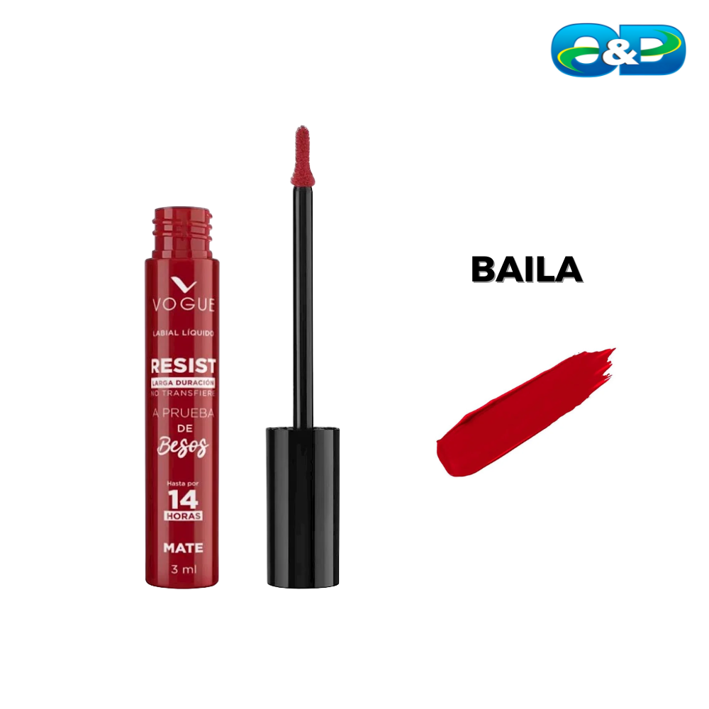 Labial Líquido Resist VOGUE x 3ml