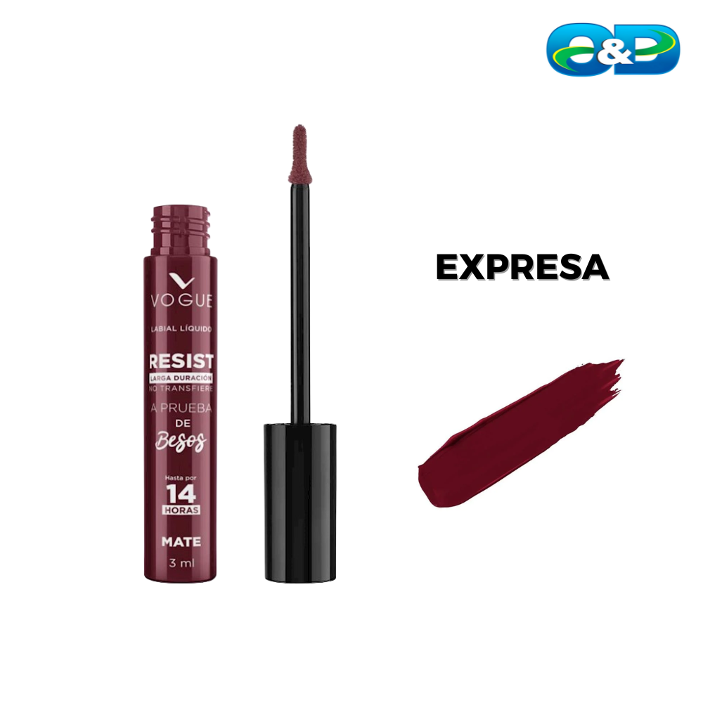 Labial Líquido Resist VOGUE x 3ml
