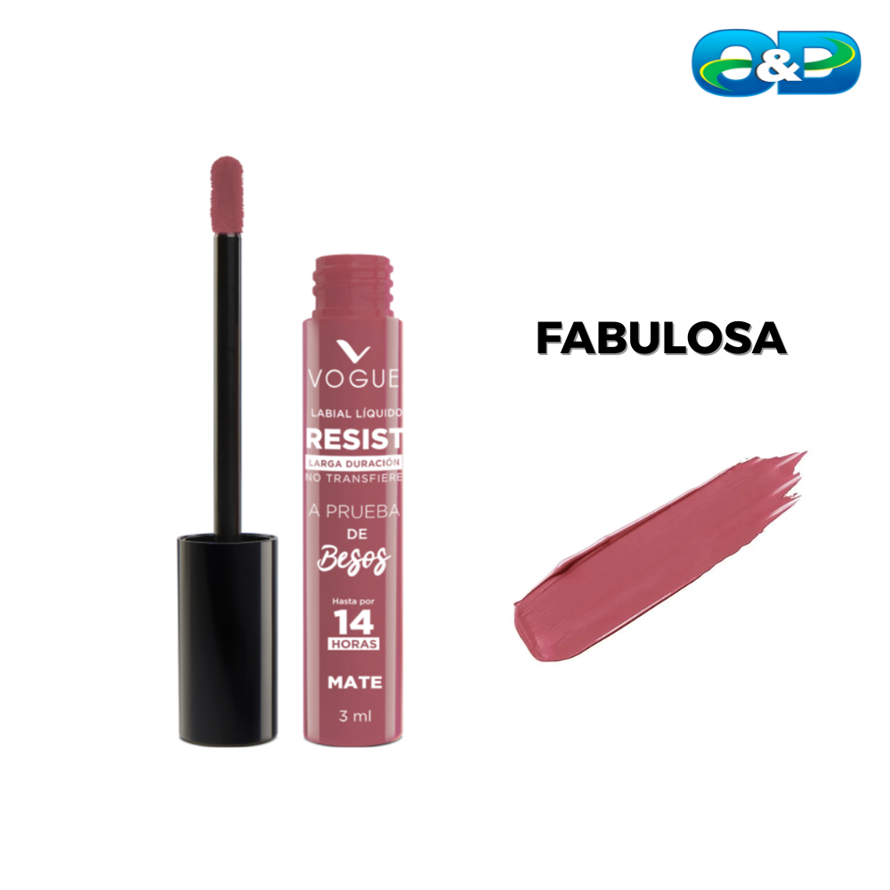 Labial Líquido Resist VOGUE x 3ml