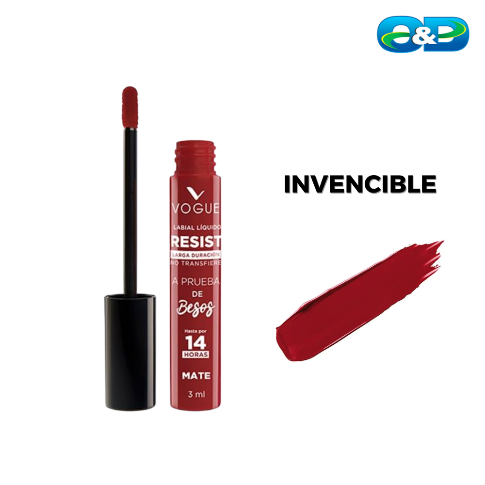 Labial Líquido Resist VOGUE x 3ml