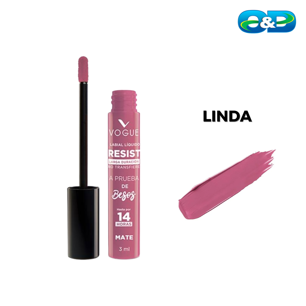 Labial Líquido Resist VOGUE x 3ml