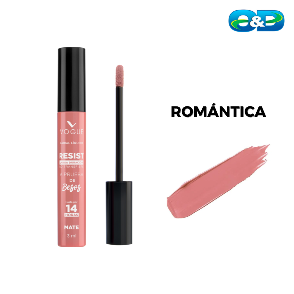 Labial Líquido Resist VOGUE x 3ml