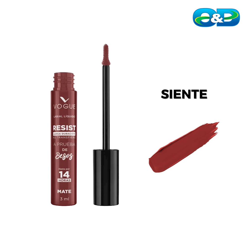 Labial Líquido Resist VOGUE x 3ml