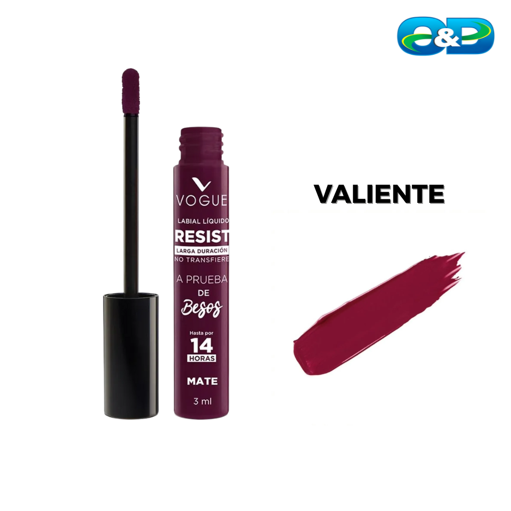 Labial Líquido Resist VOGUE x 3ml