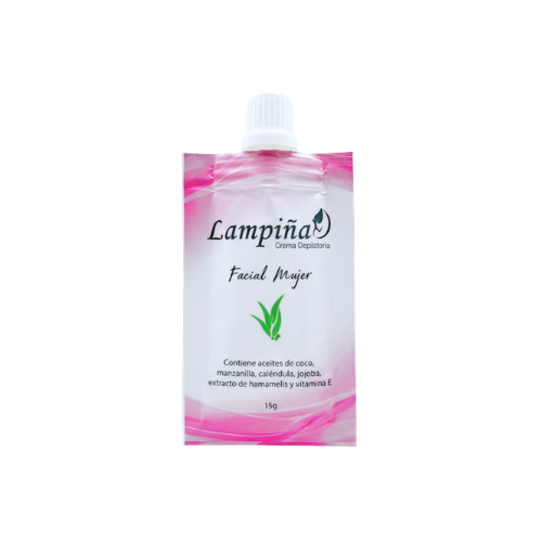 Crema Depilatoria Facial LAMPIÑA Para Mujer x 15g