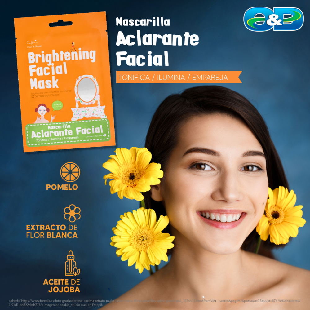 Mascarilla Aclarante Facial CETTUA