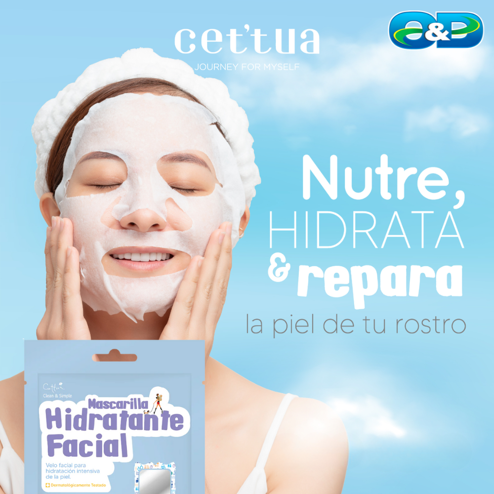 Mascarilla Hidratante Facial CETTUA