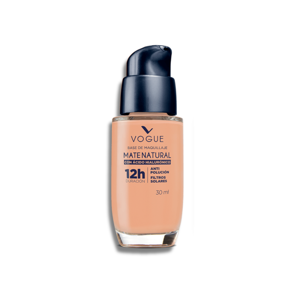 Base Líquida Mate Natural VOGUE x 30ml