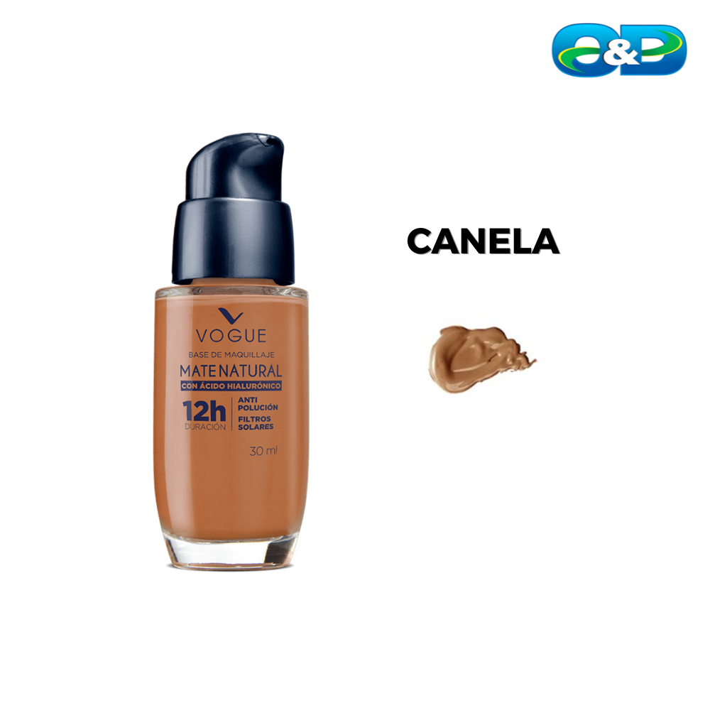 Base Líquida Mate Natural VOGUE x 30ml
