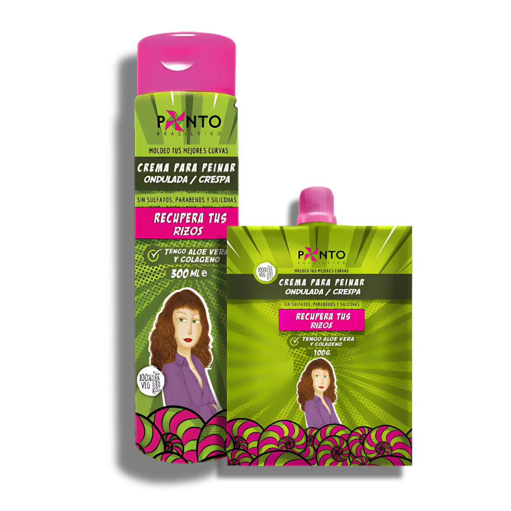 Crema Para Peinar Ondulada/Crespa PONTO