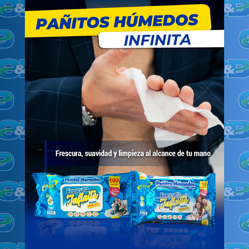 Pañitos Húmedos INFINITA Frescura