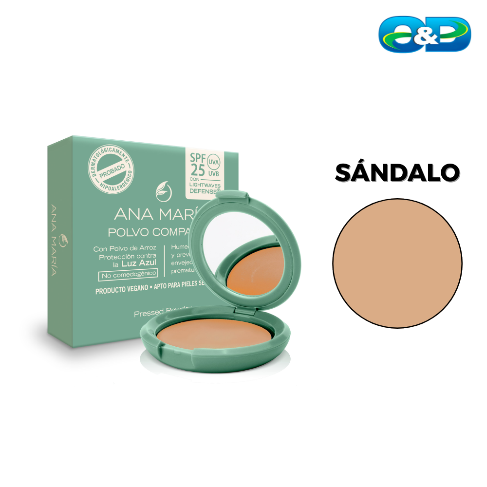 Polvo Compacto SPF 25 ANA MARÍA x 15gr